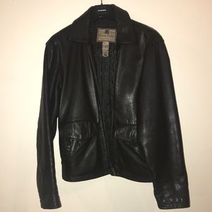 Leather jacket